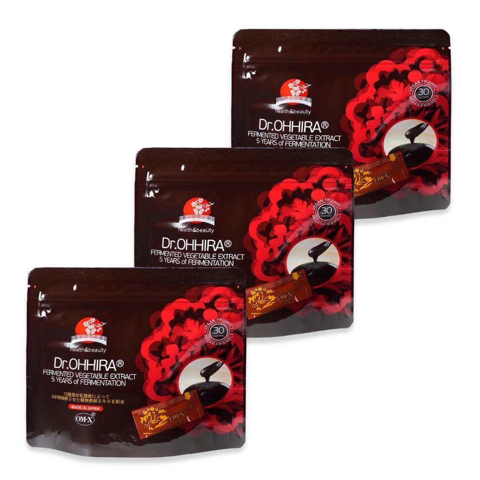 Dr.OHHIRA® 5-AASTANE RETSEPT HAPENDATUD TAIMEDE JA PIIMHAPPEBAKTERITEGA, 3 x 30 kotikest