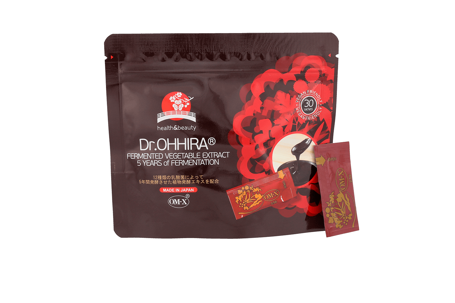 Dr.OHHIRA® 5-AASTANE RETSEPT HAPENDATUD TAIMEDE JA PIIMHAPPEBAKTERITEGA, 3 x 30 kotikest
