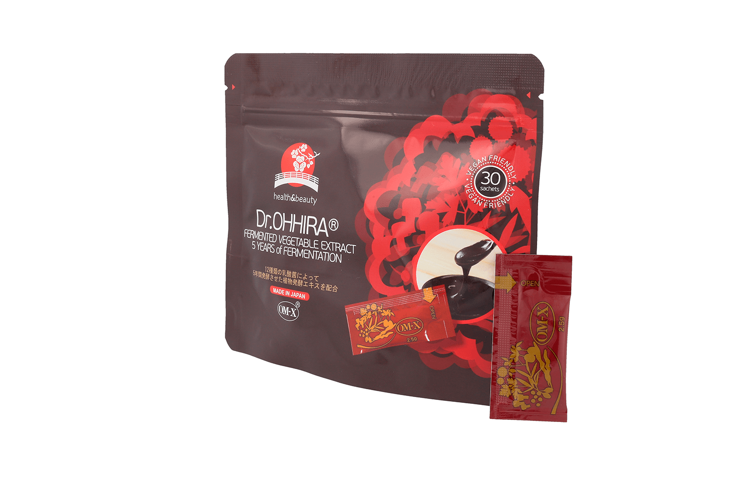 Dr.OHHIRA® 5-AASTANE RETSEPT HAPENDATUD TAIMEDE JA PIIMHAPPEBAKTERITEGA, 3 x 30 kotikest