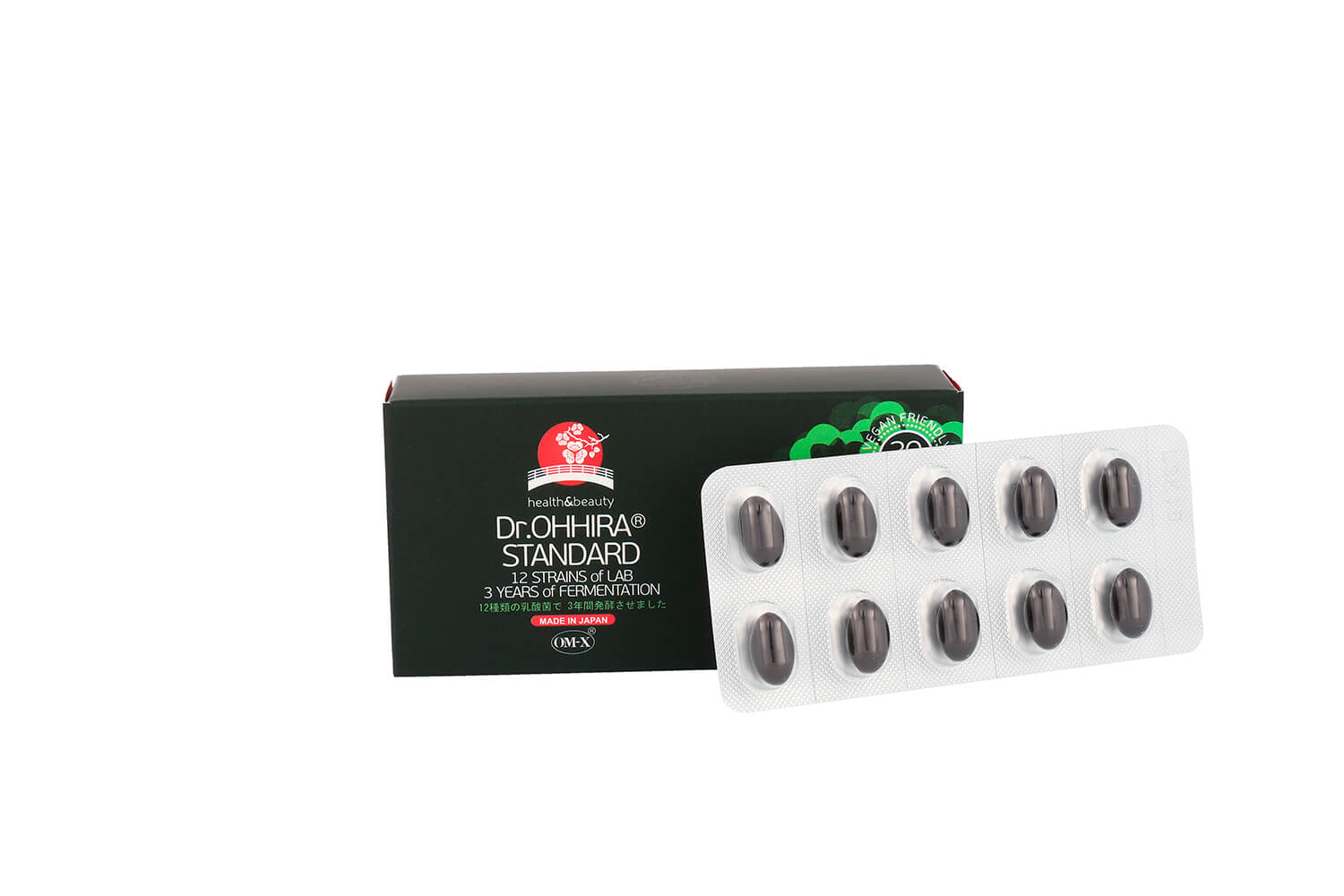 Dr.OHHIRA® STANDARD 3-AASTANE RETSEPT 12 SORDI ELUSBAKTERITEGA, 3 x 30 kapslit