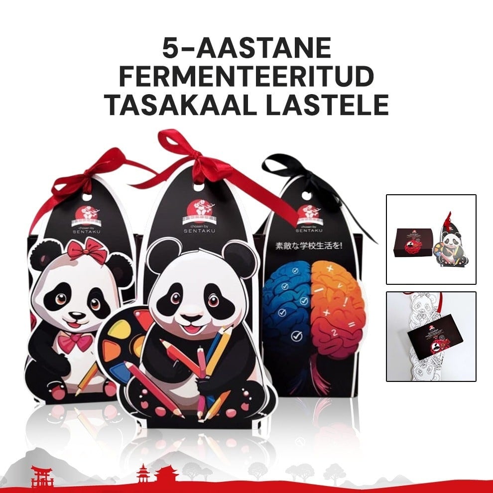 LASTELE: Dr.OHHIRA® 5-AASTANE RETSEPT HAPENDATUD TAIMEDE JA PIIMHAPPEBAKTERITEGA