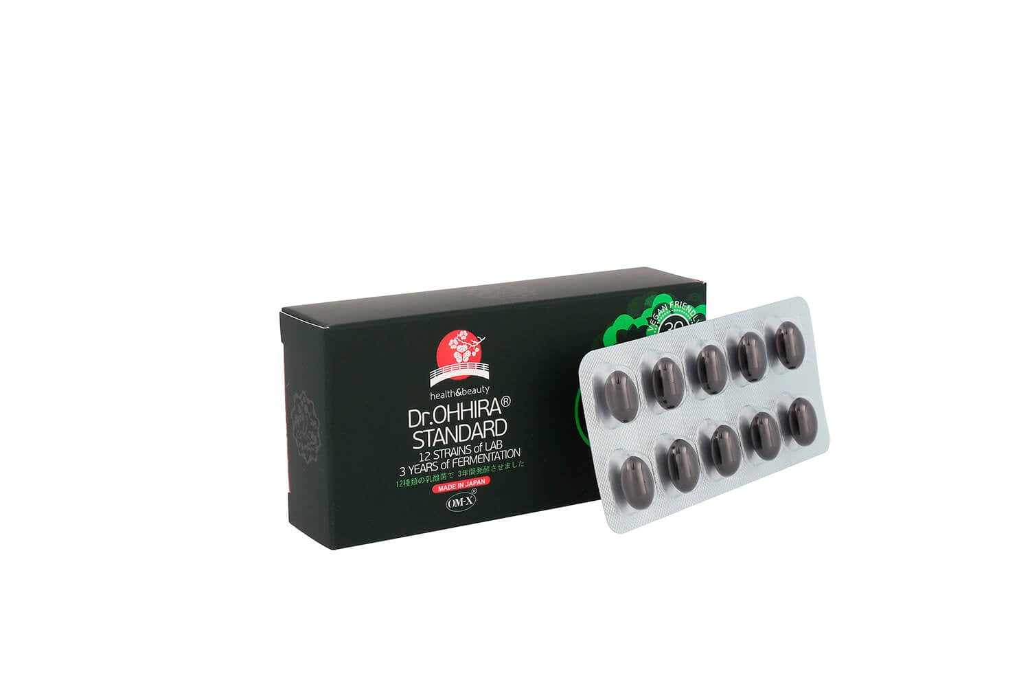 Dr.OHHIRA® STANDARD 3-AASTANE RETSEPT 12 SORDI ELUSBAKTERITEGA, 3 x 30 kapslit