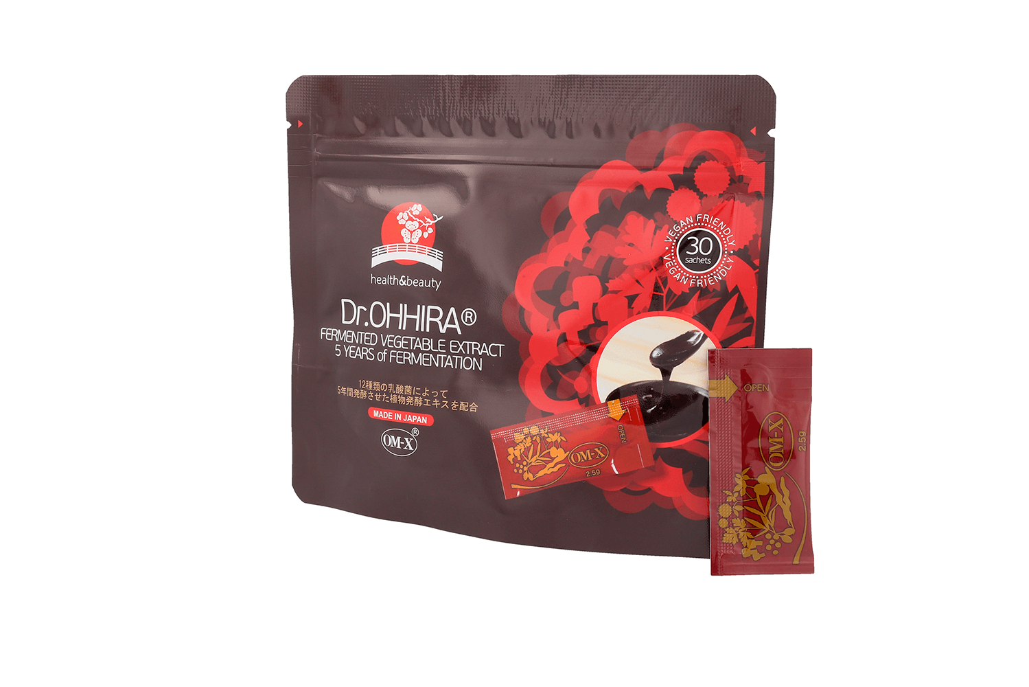 Dr.OHHIRA® 5-AASTANE RETSEPT HAPENDATUD TAIMEDE JA PIIMHAPPEBAKTERITEGA, 3 x 30 kotikest