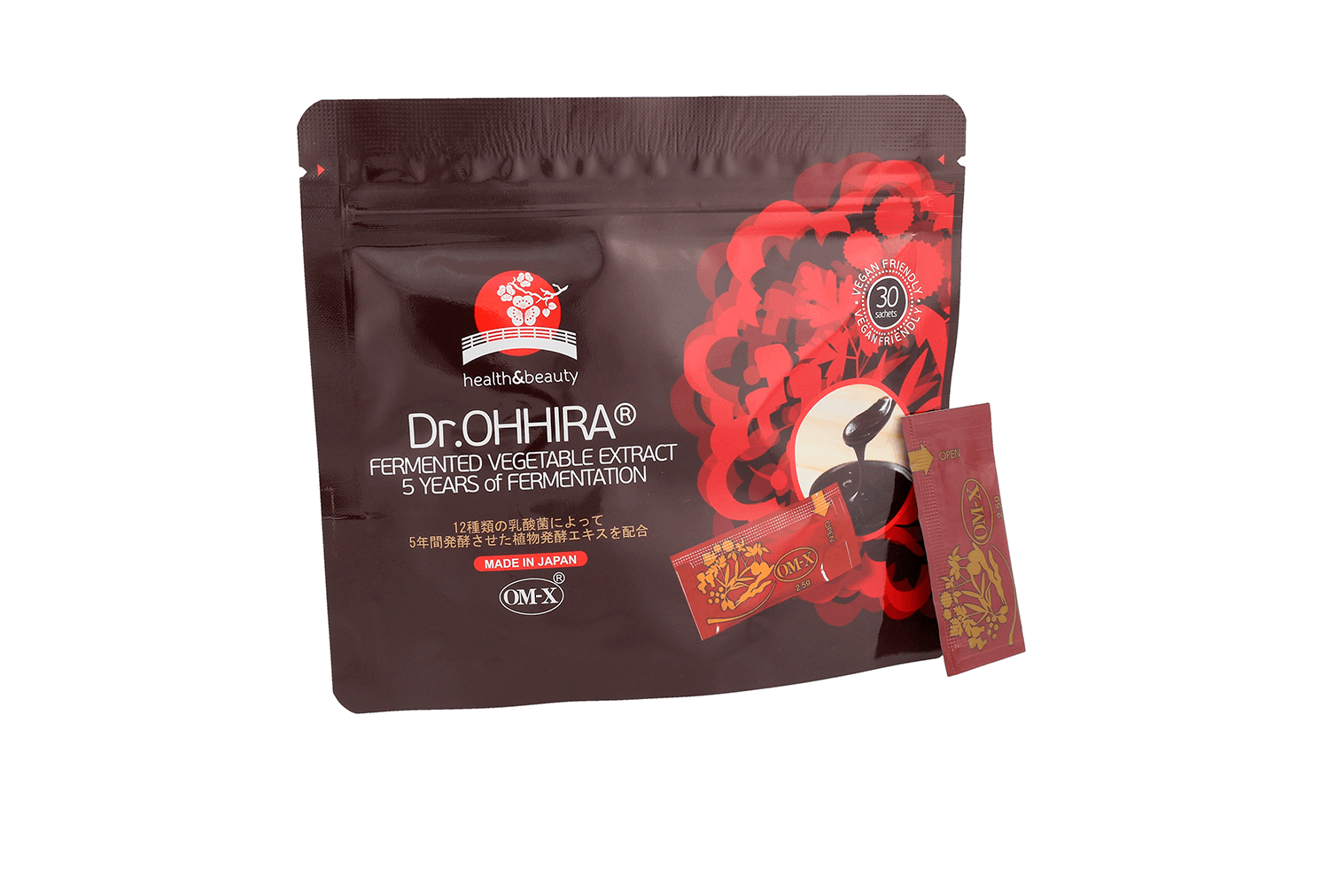 Dr.OHHIRA® 5-AASTANE RETSEPT HAPENDATUD TAIMEDE JA PIIMHAPPEBAKTERITEGA, 3 x 30 kotikest
